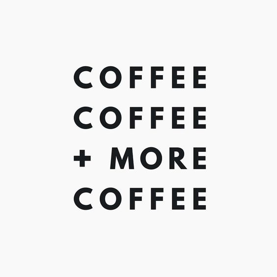 Anyone else? ☕️☕️☕️