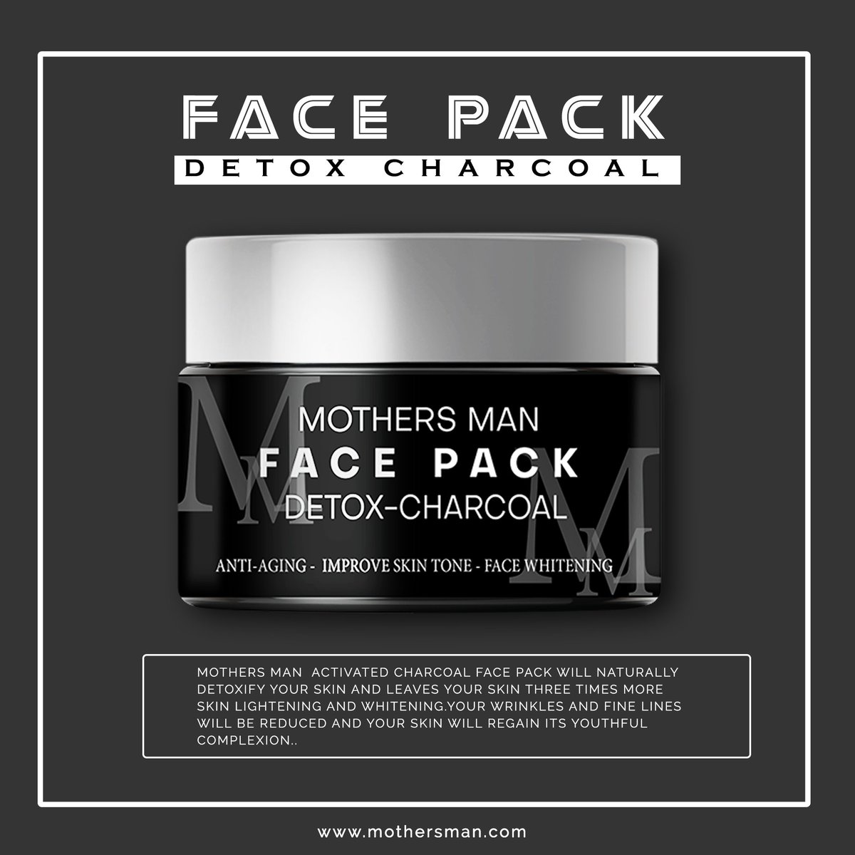 mothersman's tweet photo. Mothers Man Face Pack Detox Charcoal
Buy- https://t.co/2QbLqgkhC4
For any query call or WhatsApp on: 8112311110
Re-seller also welcome
#Charcoalfacescrub #naturalfacescrub #scrubfordirtremoval #scrubfordarkspotreduction #FaceScrubsExfoliators #bestfacescrub #mothersman #facepack https://t.co/iKmLnQBx7v