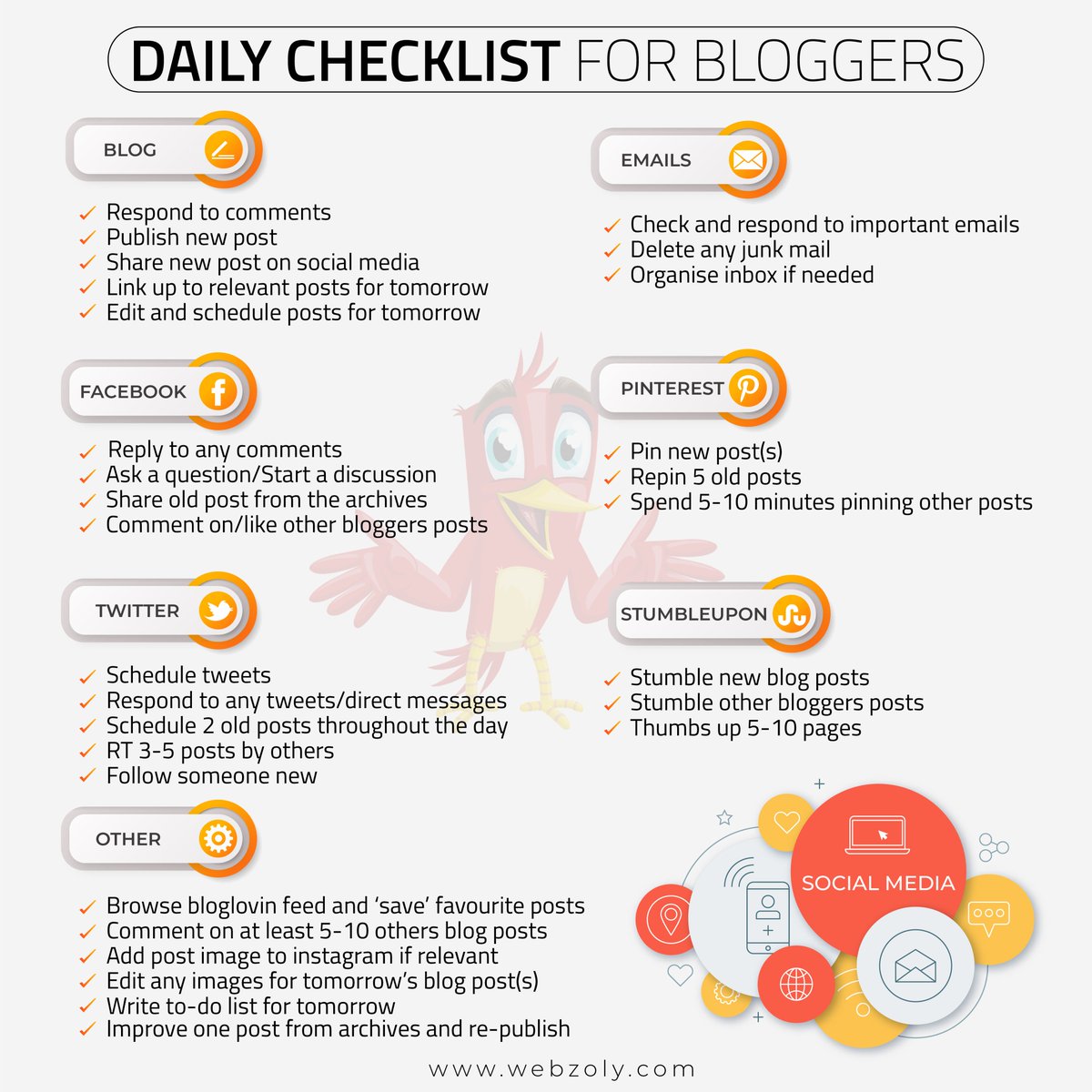 webzoly's tweet photo. 7 POWERFUL CHECKLIST FOR BLOGGERS
#bloggers #blogging #bloggingtips #checklists #blog #webzoly #marketingstrategy #digitalmarketing #socialmedia #socialmediamarketing #marketingonline #nyc #entrepreneur #contentmarketing #marketingplan #smallbusiness #socialmediatips #blogger https://t.co/8gFWY6cIot