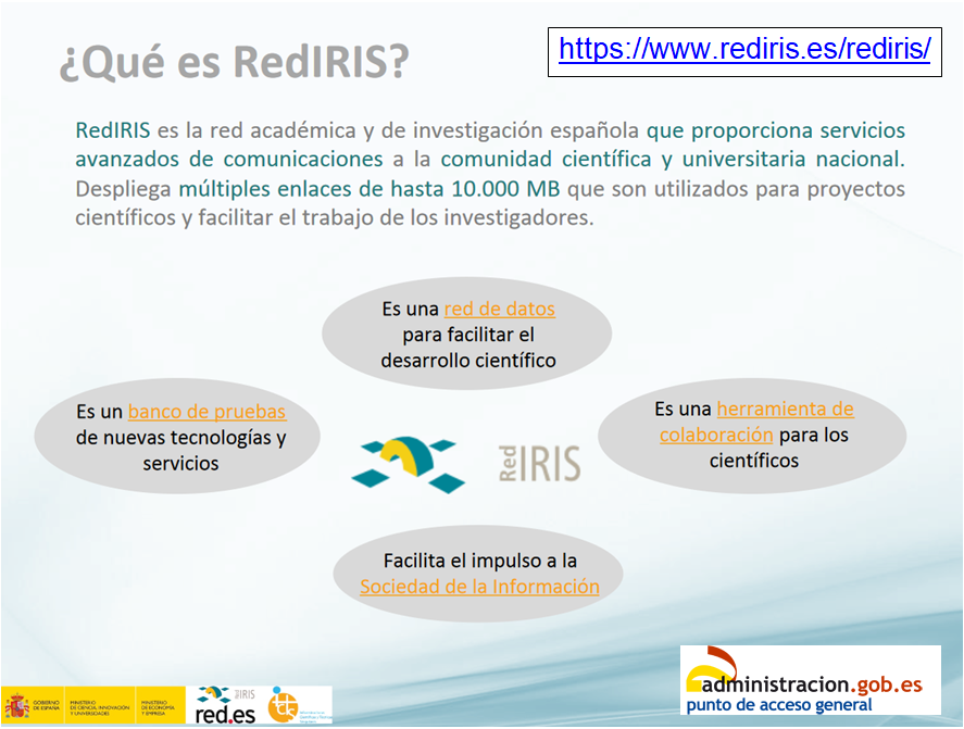 060gobes's tweet image. Noticia @boegob (run.gob.es/yumeis) sobre #AgendaDigital:
 📡 @Cienciagob delega en @redpuntoes las competencias sobre la Red Académica @RedIRIS_tweets  
 🚀 #RedIRIS facilita tecnológicamente proyectos científicos españoles y el trabajo de nuestros investigadores