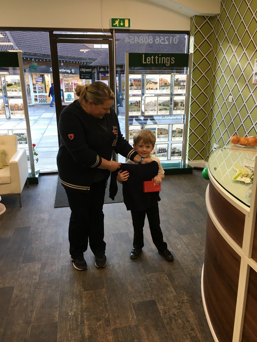 Loddon Properties detective work resulted in a happy reunion between a lost hoodie and his rightful owner! One very relieved parent and a thank you present for the staff :)