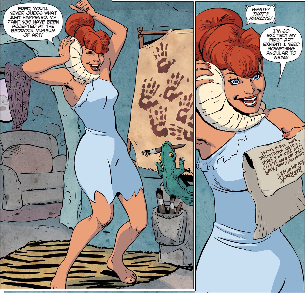 flinstone comic