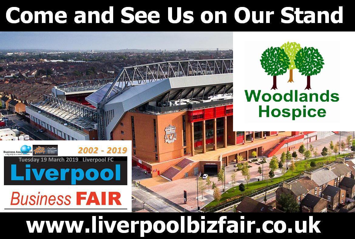 We'll be at the @LP_BusinessFair tomorrow, 10.30am-3pm. Come along, say hello and find out how your company can support Woodlands Hospice! #corporatefundraising #support #LiverpoolBizFair19