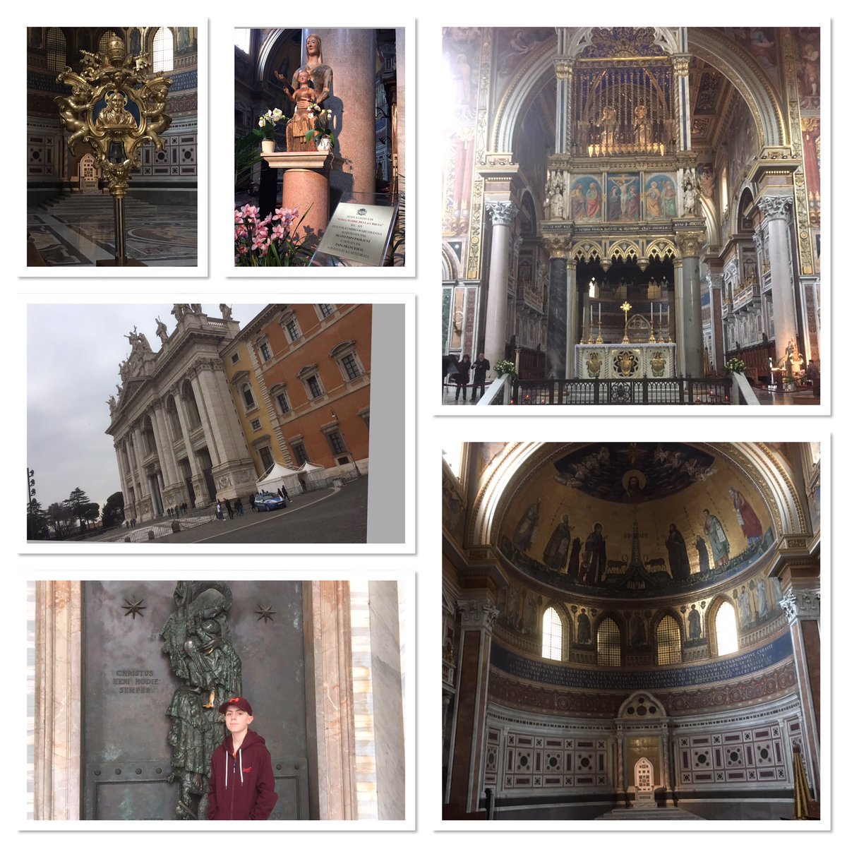Lianne_Pap's tweet photo. Humbled to have climbed (on our knees) the steps with my family. Spent time in prayer at St John Lateran for all @RCBirmingham #footstepsofjesus https://t.co/HZ4y4bA6QP