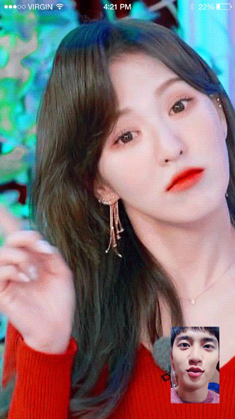 wensooarchive's tweet photo. "give me a kiss wannie"
"this oppa is really shameless"
"press your lips on the screen like mine"
"won't do it"
"bbo-bbo~"
"no"
"..."

#ldrprobs #wensoo https://t.co/gq3bGlVcV5