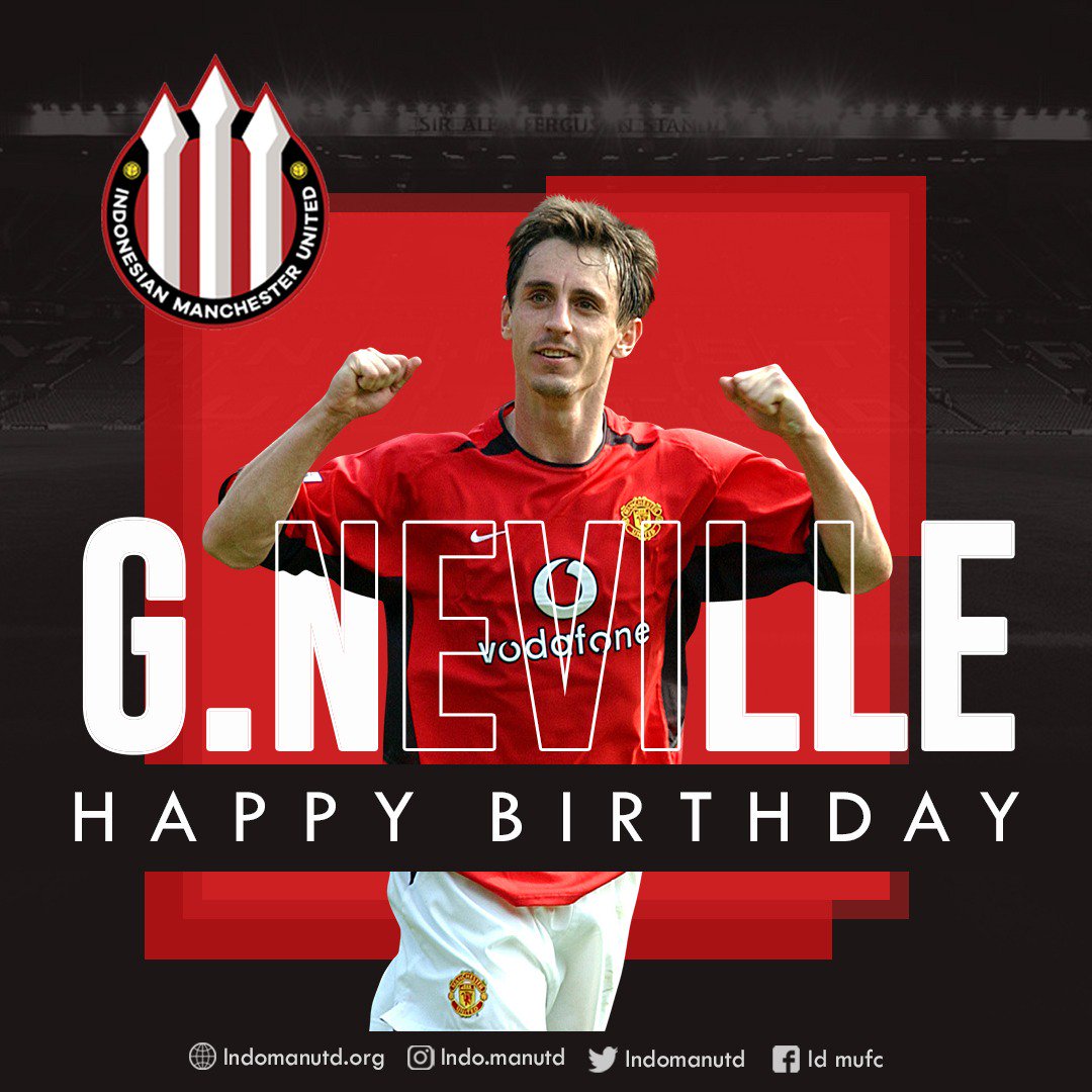 18 Februari

Happy Birthday Gary Neville & Masimo Taibi 