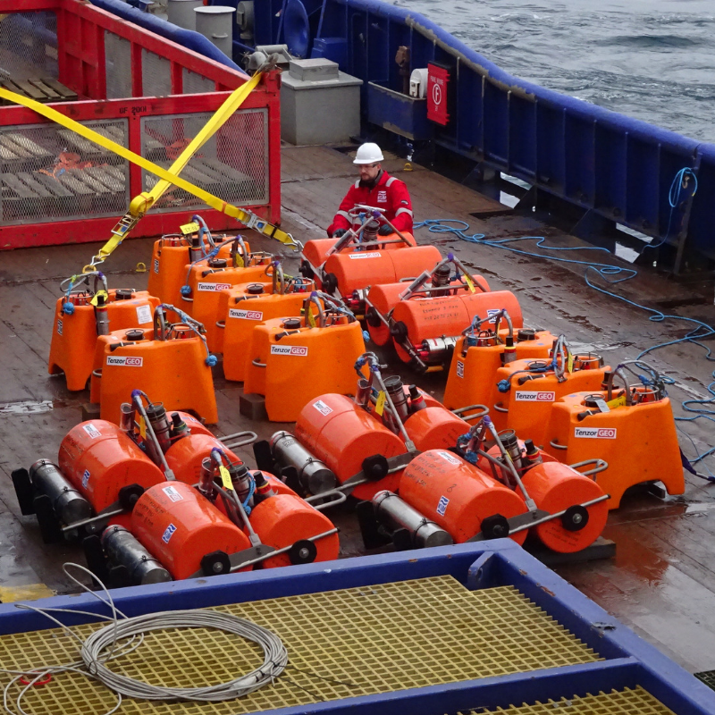 netzero_tc's tweet photo. #TechXAlumni In 9 months, @TenzorGEO Ltd have taken their technology from idea to field trial, mobilising this week to a North Sea oil field! 

TenzorGeo’s tech accurately identifies hydrocarbon deposits - saving both exploration and appraisal campaign time and cost. https://t.co/eJubO8sEe2