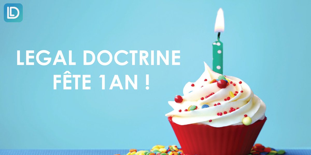 🎉 Aujourd'hui, nous fêtons nos 1 an ! 😉
#HappyBirthdayLegalDoctrine #Anniversary #LegalTech #LegalDoctrine #StartUp #Law #1Year