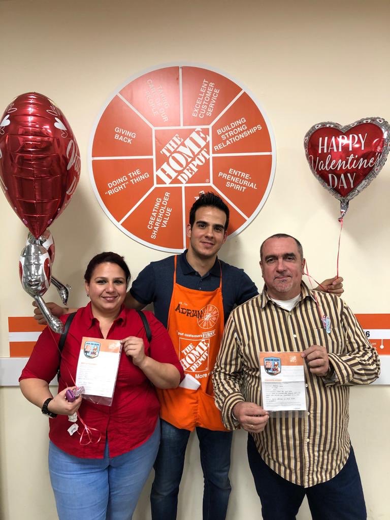 Thank you Margret and Albert for always taking care of the customers by making sure the department is packed down and maintained