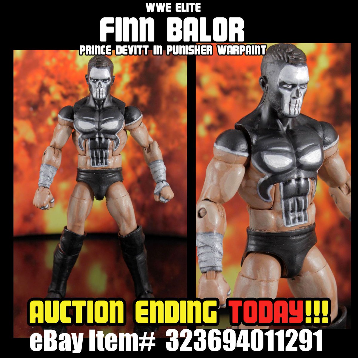 demarcusgdx's tweet photo. https://t.co/jh4uNVmC7c  #IntercontinentalChampion #finnbalor #wweelite #customactionfigure https://t.co/dQ71Vx6pso