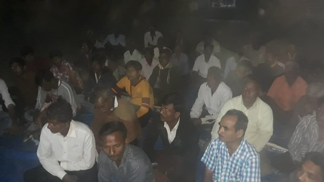 Ratri Gram sabha in Various villages of Khambhat taluka to assist farmers for " p.m.kissan samman Nidhi yojna"...