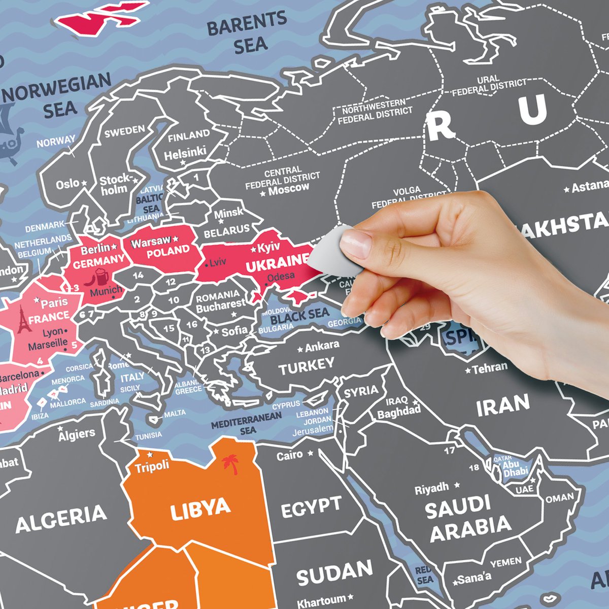 SKRATKZ's tweet image. Simply scratch and reveal the countries as you visit📍

#skratkz #posters #scratchmap #worldmap #traveljournal #travelaccessories #travelgear #travelmap #travel #holiday #holidays