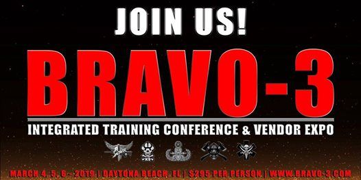 Explotrain's tweet image. Explotrain,LLC will be at Bravo-3 Integrated Training Conference March 4-6 in Daytona Beach.

For more info on Bravo-3 and how you can come check out all of our latest and greatest gear go to:

facebook.com/BRAVO3CONFEREN…

#military #EOD #explotrain #bombsquad #armedforces #bravo3