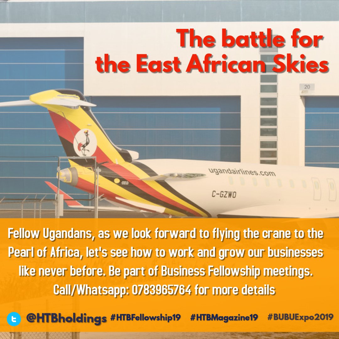 #UgandaAirlines should not just come. Let us celebrate it by stepping up our business games. As we buy Uganda to build Uganda, this is yet another milestone to be proud of. #ProudlyUgandan @mtic_uganda @HadyNaka @BUBUExpo2019 @AKyambadde @ntvuganda @nbstv @mtnug @EquityBankUg