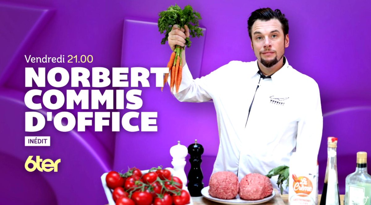 .@NorbertTarayre vient en aide à 2 nouveaux criminels culinaires tout de suite dans #Norbert commis d’office !