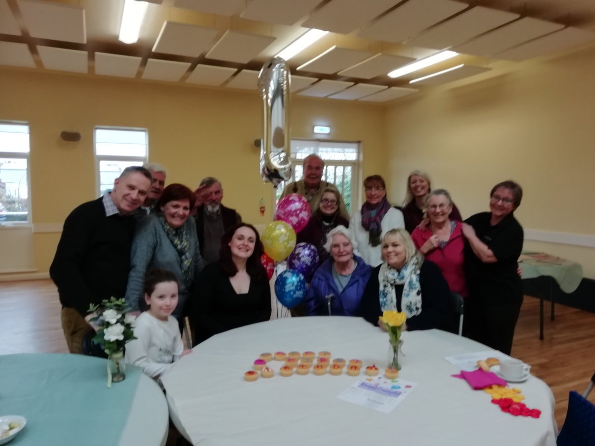 DFAlton's tweet image. Happy 1st birthday to Music and Memories cafe held first and third Monday of the month at St Mary's church in Alton - keep had a ball - please join us next time
