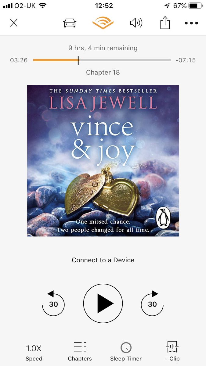 Paper_Fudge's tweet image. Using all my @audibleuk credits on @lisajewelluk books, this one is just lovely💕