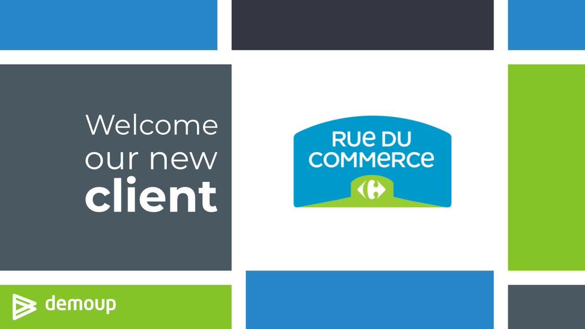 We are delighted to welcome #Rueducommerce in the #Demoup community!