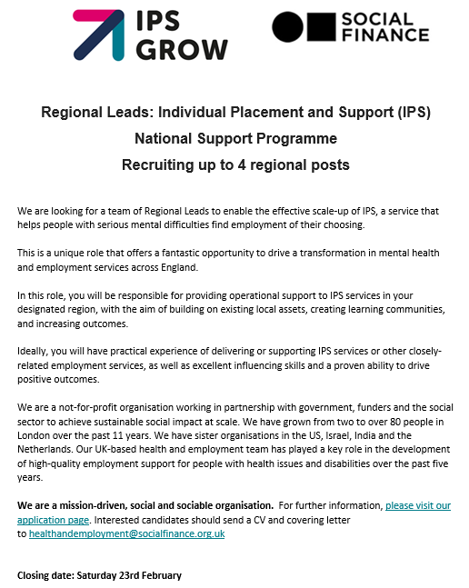 Jan_CMH's tweet photo. Only this week left to apply! #IPS Expert Implementation Managers. Really exciting role with @IpsGrow Closes Saturday. #GrowIPS #IPSinthUK https://t.co/Lop5ZtATcW https://t.co/nODfXwbe8G
