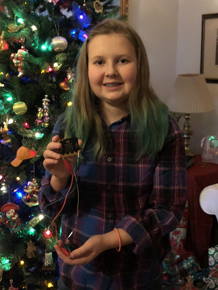 microbit_edu's tweet photo. Elizabeth Gatten is our #microbitGlobalChallenge North America winner.

Her creative and impactful project was a low-cost security system made using #microbit. 

See all the winning ideas to help meet the #GlobalGoals from students around the world: https://t.co/rUXM3WEppJ https://t.co/NVx68Q2pV6