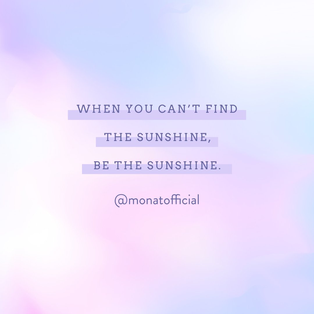 MONATOfficial's tweet photo. Light up every room you enter, and spread positivity to those around you. Uplift each other, remember your "why", and let's GET IT MONDAY! 💯 Tag a #bossbabe who inspires you to be great! #MONATmantra https://t.co/Z8tDg5TPpG