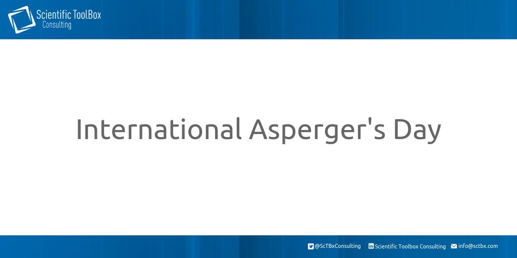 Today is International Asperger's Day!

#InternationalAspergersDay #AspergersDay #Aspergers #IAD #IAD2019 #IAD19