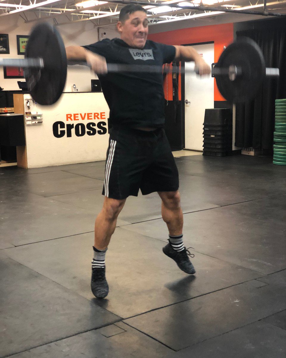RevereCrossFit's tweet photo. Orlando putting in the work @RevereCrossFit He is working hard and it is paying off little by little. #reverecrossfit #rcf #revere #crossfit #fitness #dedication #healthyliving #healthy https://t.co/gFMww3hy3m