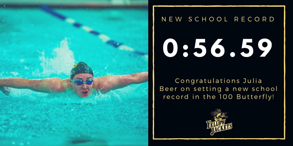 PburgAthletics's tweet photo. Congratulations to Julia Beer on setting new school records in the 200 Individual Medley and 100 Butterfly events at OHSAA Districts! #RewriteTheBooks https://t.co/Tcnuh48gE7