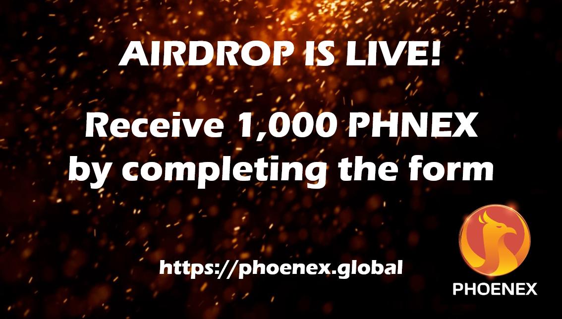 francescaelisse's tweet image. 🔥🔥PHOENEX Airdrop is Live!🔥🔥

☑️Receive 1,000 PHNEX by completing the form:
docs.google.com/forms/d/1wCo87…

🔥Join our Bounty Campaign🔥
bitcointalk.org/index.php?topi…

🌐For more info, please visit our website:
phoenex.global

#PHNEX #Airdrop #ICO #TokenSale #Tokens #ETH #Bounty