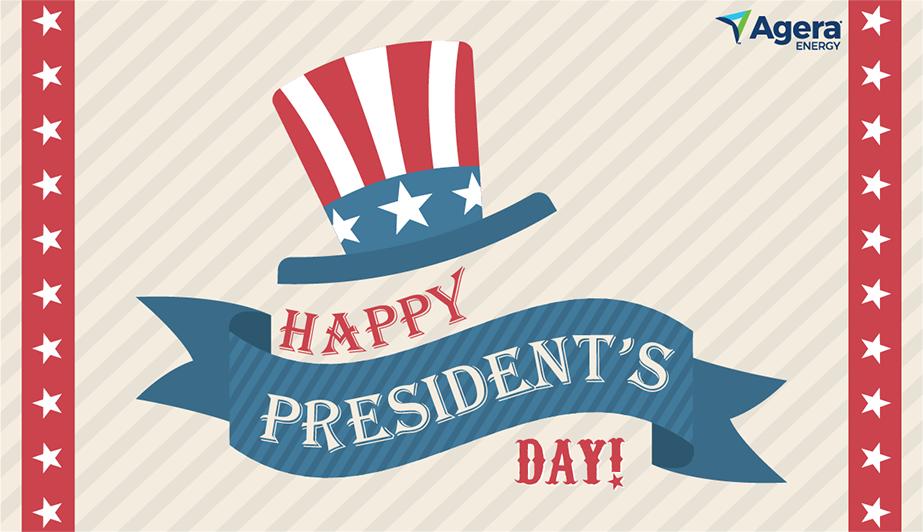 Happy #PresidentsDay2019 from your friends at <a href="/AgeraEnergy/">Agera Energy</a>. With most of you having the day off, why not spare five minutes at bit.ly/2DLLoy4 to pay yourself through #energy savings!