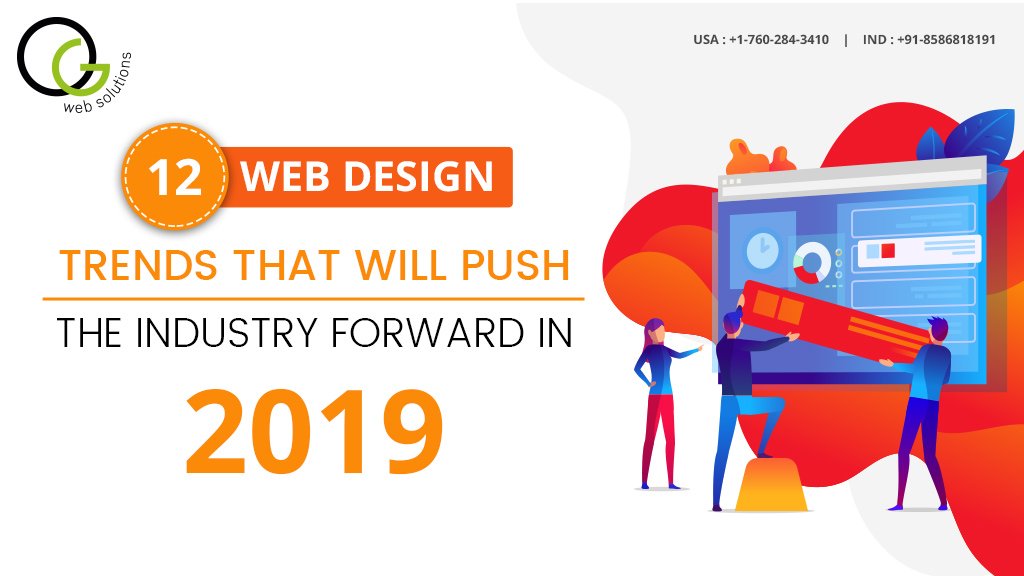 OGWebSolutions's tweet image. 12 Web Design Trends That Will Push the Industry Forward in 2019. bit.ly/2Tbx9Jt #OGWebSolutions #WebDesigning