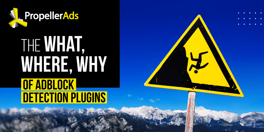 propellerads's tweet image. Adblockers are killing websites and not going to stop! What can publishers do? 

🛡️ #Propellerads is explaining how how to defeat adblockers and protect your website: bitly.su/8ckcs4mJ

#trafficmonetization #adblock #pushnotifications #propellerads