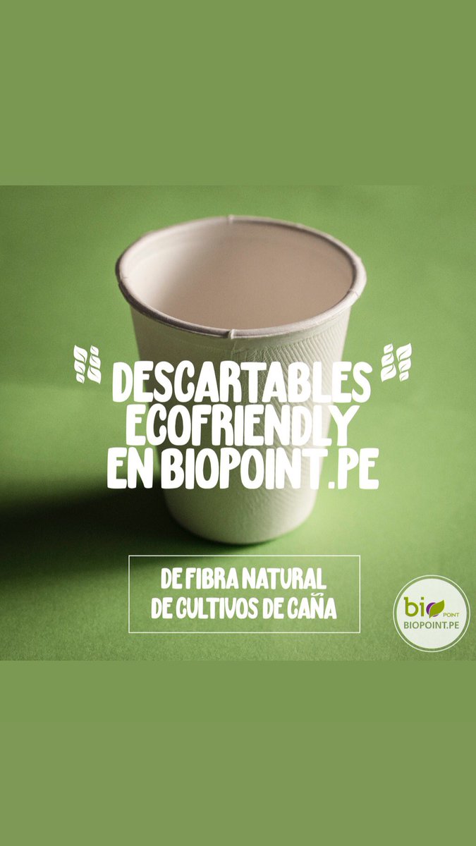 BioPoint_pe's tweet image. 🍃Producto natural, apto para alimentos calientes o frios, impermeable. Seguros para refrigerar y usar en microondas. Más de lo saludable en biopoint.pe
.
#biodegradable #noplastico #notecnopor #saludable #paratuseventos