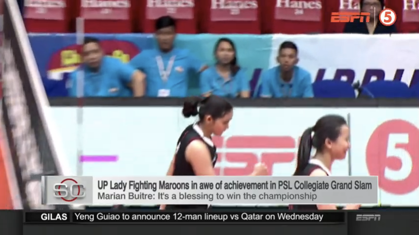 OneSportsPHL's tweet photo. .@OfficialUPWVT's #PSLCGS win could be a sign of big things to come heading into the new UAAP season.
https://t.co/w0ZAZvQgvK | #SportsCenterPH https://t.co/bZpsDcSNFf
