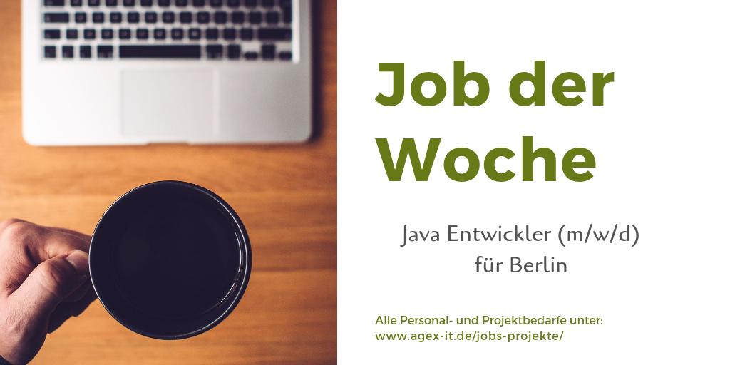 agex_IT's tweet image. Für einen Kunden aus #Berlin suchen wir ab sofort einen #JavaEntwickler (m/w/d) #Backend. Mehr Infos hier: bit.ly/2SYcpIf #Design #Implementierung von #Softwarekomponenten für #BackendLösungen #Dokumentation #ITJobs #ITFestanstellung #JobderWoche #Traumjob #java