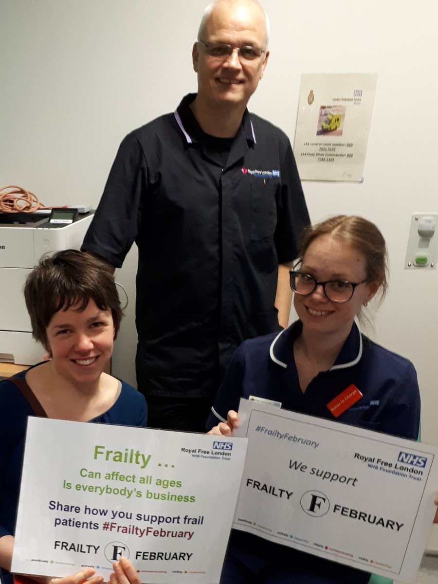 Royal Free London FRAILTY tweet media