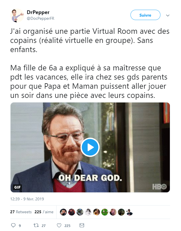[INSOLITE] On dit souvent que la vérité sort de la bouche des enfants... la prochaine fois, venez vivre l'aventure avec eux - à partir de 10 ans ! 😜
Repost <a href="/DocPepperFR/">Docteur Pepper (not DrPepper)</a>
