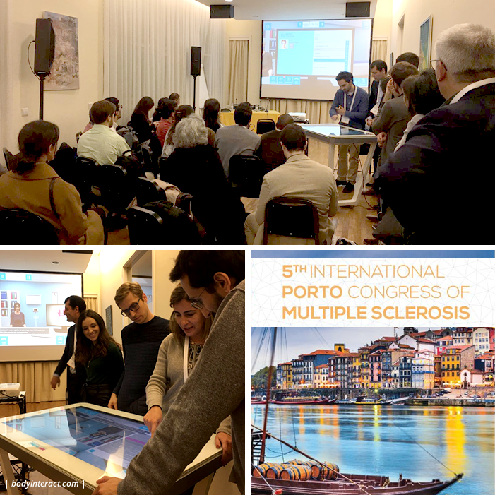 BodyInteract's tweet photo. 5th International Porto Congress of #MultipleSclerosis: the session with #BodyInteract had an enthusiastic audience! 

#MedEd #Training #EducationForAll #learningtogether #patientsafety #caregivers #edtech #HealthTech #globalhealth #PoweredbySimulation #digitalhealth #gaming https://t.co/Fu4Apw4krz