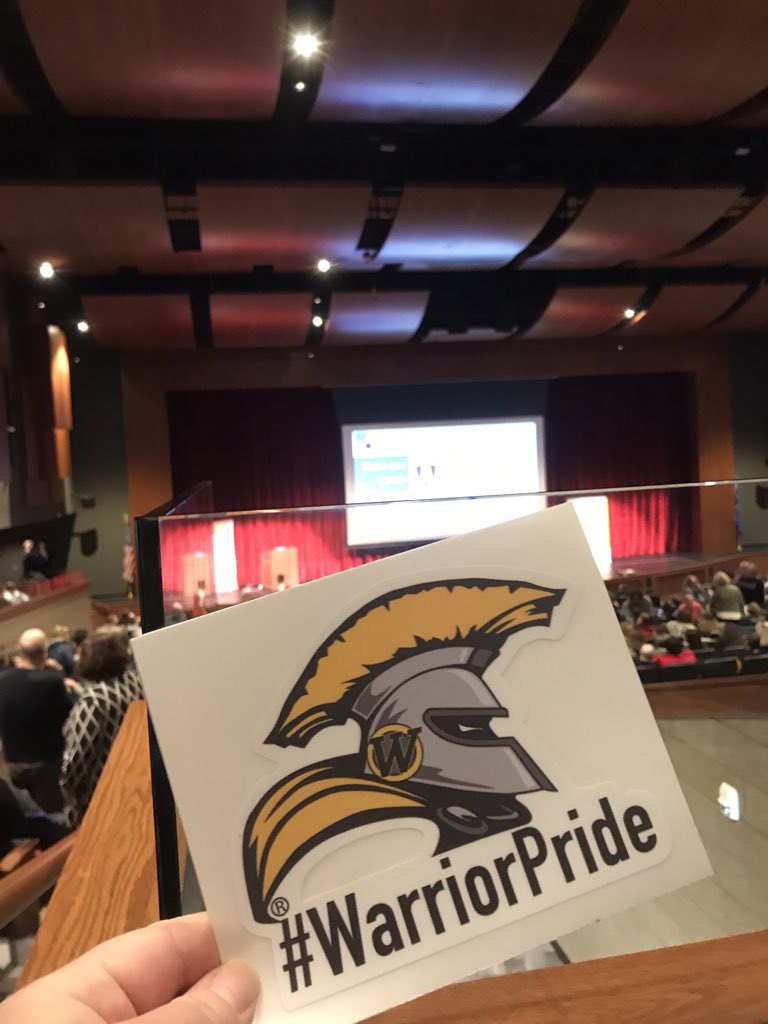 RachelG09's tweet photo. First tweeter! Thank you! #warriorpride @WaupunSchools https://t.co/IVsl1lqME9