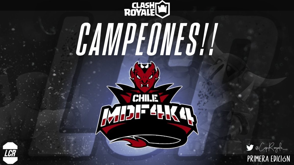 FELICIDADES @ChileMDF4K4op 
Lucharon con todo para llevarse este campeonato Y son los primeros en serlo.
Primera edición terminada con éxito 🤺🏆