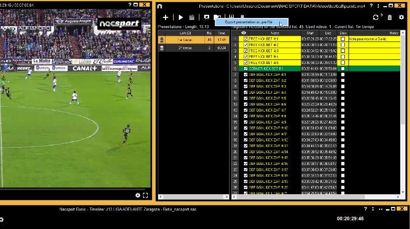 DanSupportAP's tweet photo. Storage and organisation of your @nacsport data is easy when you know how, our support article has all of the info you need. https://t.co/5OjycsXaaI #DansTips #support https://t.co/uNHJQoMmto