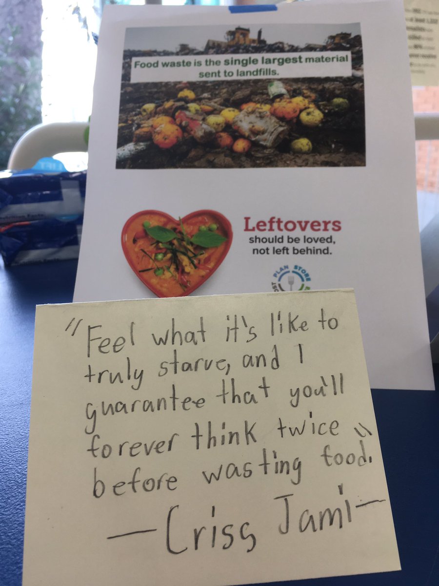 ASMempowerED's tweet photo. @schoolmadrid 7th grade student raising awareness about food waste, and money for a local food bank in the process!  #empathy #empoweredlearners #edtechisntjustaboutcomputers https://t.co/WUNp2mi3xY
