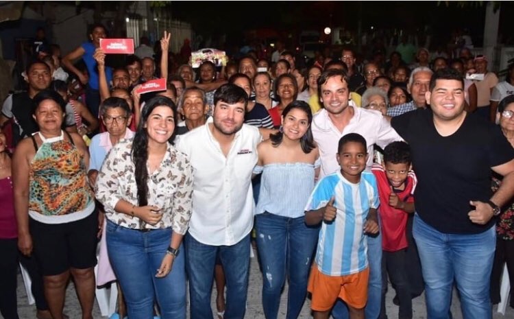 AtlanticoPoliti's tweet photo. El equipo político del senador Miguel Amín anunció su respaldo a Jaime Pumarejo y Alfredo Varela para alcaldía y gobernación. https://t.co/fI9w0NIO0s