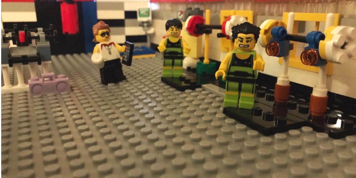 Lego_SC_Coach's tweet photo. After a #WinningWeekend @Lego_SC_Coach has the LEGO athletes back under a bar to improve #SpeedofBar #VBT πͺπ§± #LEGOStrong https://t.co/6HB5KxLcn7