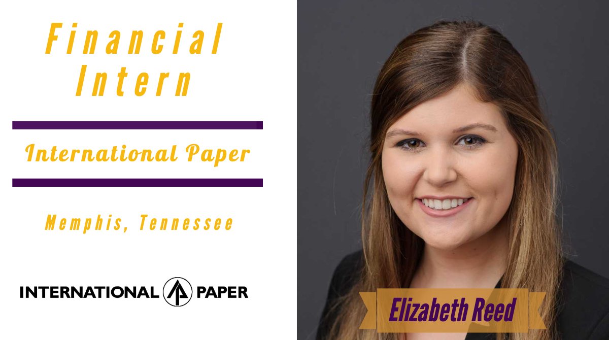lsudeltasigmapi's tweet photo. Congratulations to brother Elizabeth Reed who will be starting an Internship this summer with International Paper! We wish you good luck on this exciting opportunity!  #lsu #deltasigmapi #internship #professional #fraternity https://t.co/FyhDRu0aq2