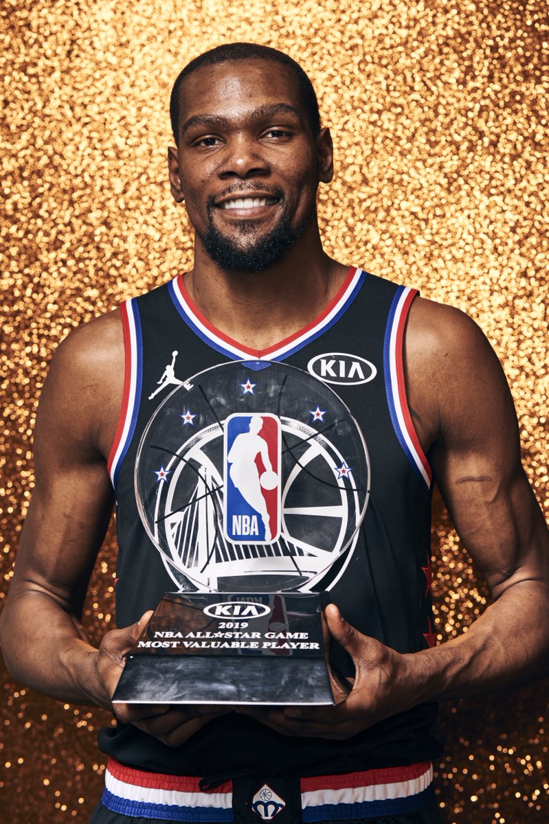 NBAAllStar's tweet photo. #KevinDurant x #NBAAllStar x #KiaAllStarMVP https://t.co/MIWRdjr7oq