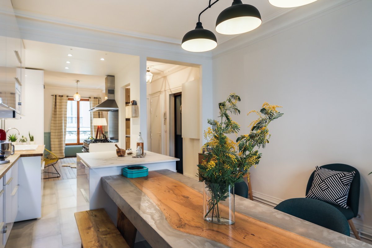 Deko75Patricia's tweet photo. Nouvelle réalisation d'architecture d'intérieur pour cet appartement parisien du 11ème arrondissement #architecture #interieur #paris11 #cuisineblanche #ilotcentral #patriciafrancois #decoratriceinterieur https://t.co/ibclwfavkw