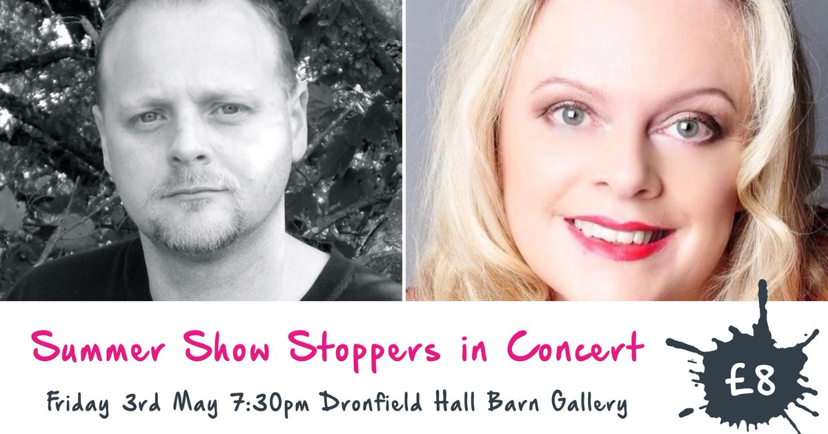 Tickets are now on sale for our Summer Showstoppers in Concert! Come and join us for an evening of popular West End Musical hits and famous arias from the world of Opera.
For more information visit: dronfieldartsfestival.co.uk/event/andrea-m… #dronfieldartsfestival #musicals #westend #opera