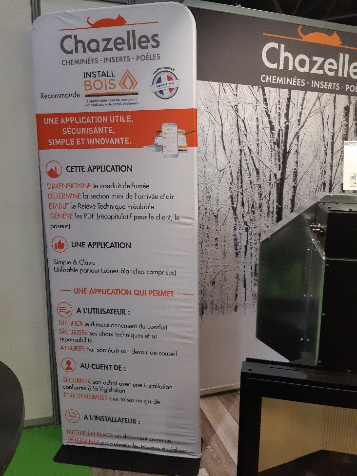 INSTALL BOIS soude un nouveau partenariat avec le fabricant d'appareils #CHAZELLES