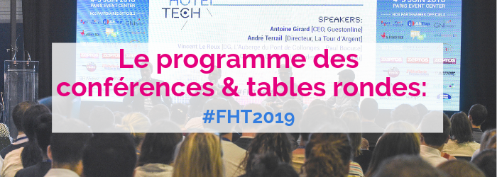 CapInfoRetail's tweet photo. "Vrai ou faux ? L'intégration des #outils #digitaux améliore les relations humaines personnels/clients" - @Heyou_app participera à cette table ronde le 19 Mars prochain, de 11:00 à 11:45, Salle 1, lors du @foodhoteltech 2019.
➡ Votre badge offert: https://t.co/27kOn3lH7a https://t.co/L31d1ScnMe